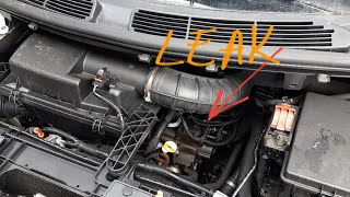 Fuel leak Ford Transit Custom  repair.