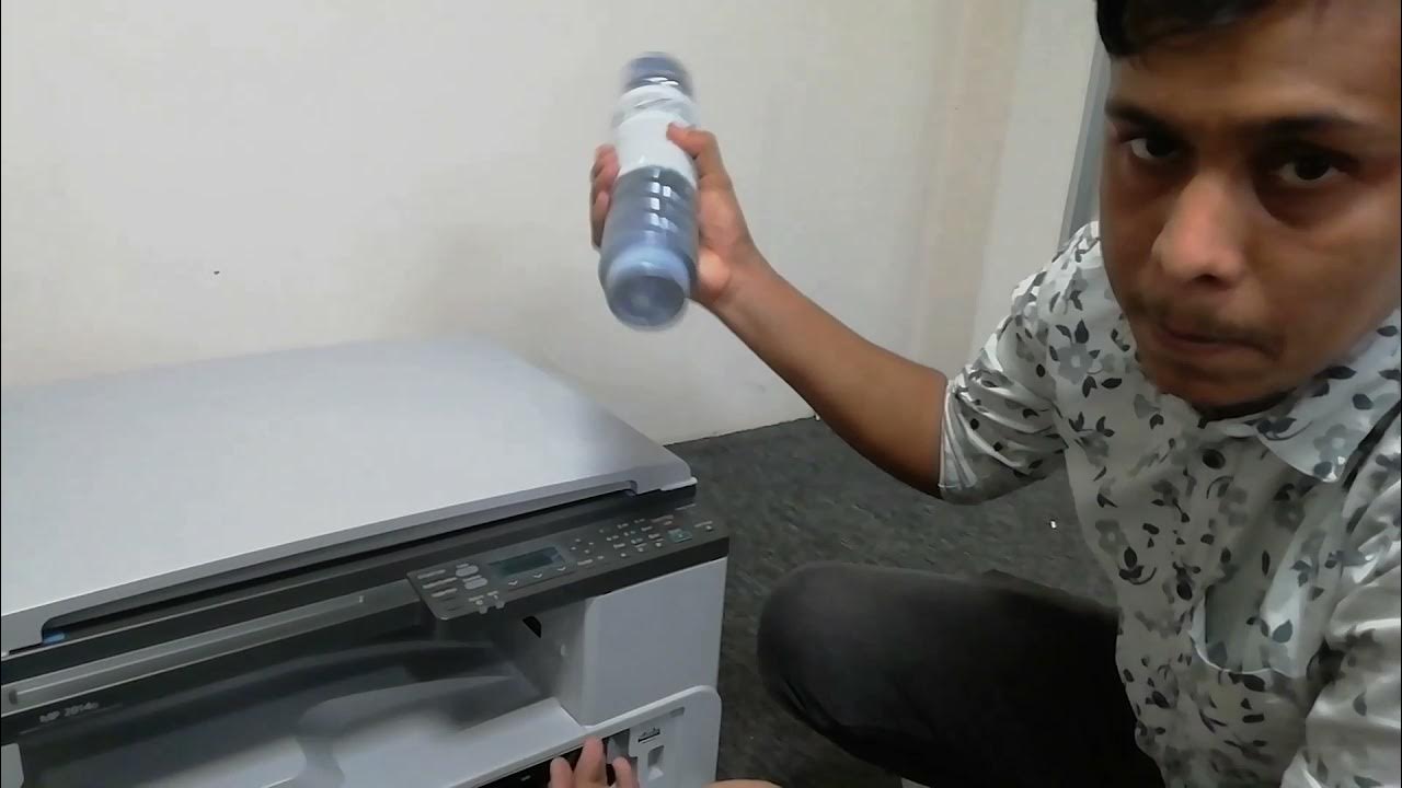 How to install Ricoh MP2014D/2014 Part 2 Ricoh Printer YouTube