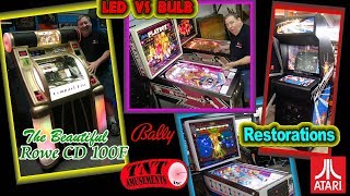 #1425 BLACK SHEEP SQUADRON  Pinball-Like New Atari ASTEROIDS-ROWE CD100F JUKEBOX- TNT Amusements