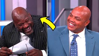 Charles Barkley Makes Shaq CRY by MOCKING Kendrick Perkins Racist MVP Claim