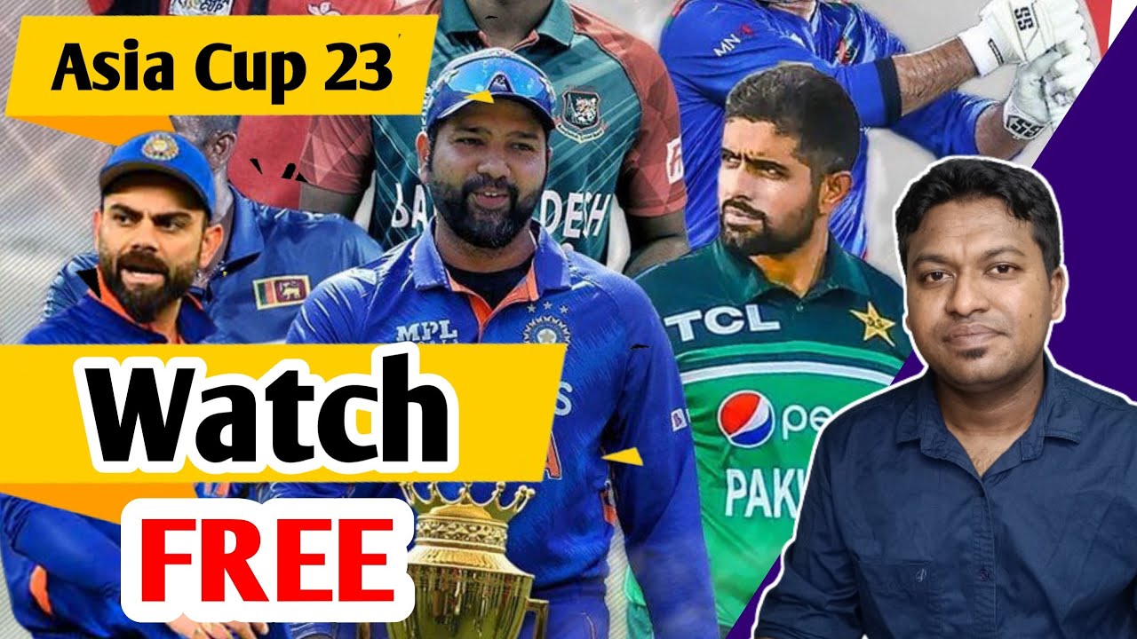 ASIA CUP 2023 Absolutely FREE to Watch IND vs PAK Match watch FREE TechinHindiSportslive1M