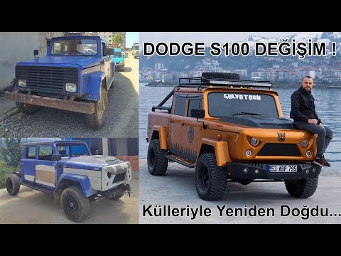 1975 MODEL DODGE S100 | KÜLLERİNDEN YENİDEN DOĞDU