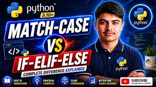 Python Match-Case Explained | Match-Case vs If-Elif-Else | Python Tutorial