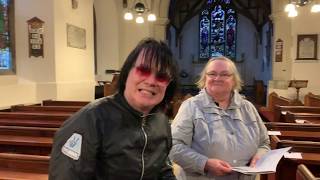 Sheltering From Storm Dennis In Norman Church Dated 1078