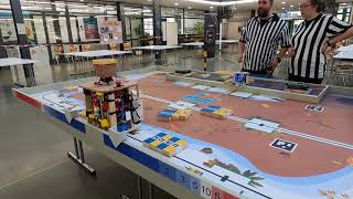 SwissEurobot 2026 Match 4-1 TeamAuto B - Robot en bois