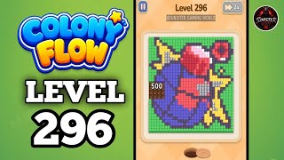 Colony Flow Level 296 Gameplay Walkthrough Solution