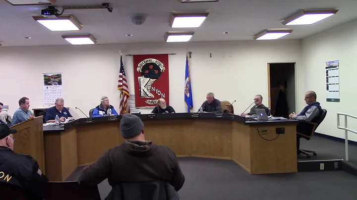 Kenyon, MN City Council Meeting Part 2 November 13...