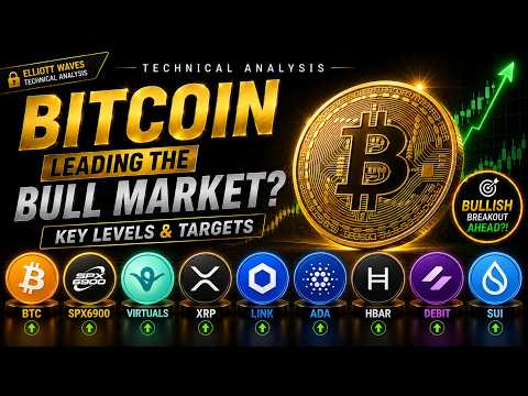 Video preview for BTC, SPX6900, VIRTUALS, XRP, LINK, ADA. HBAR, DEBIT, SUI | PRICE UPDATES & TARGETS