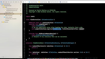 Swift 4 - Dynamic TableViewCell height using UILabel Auto layout.