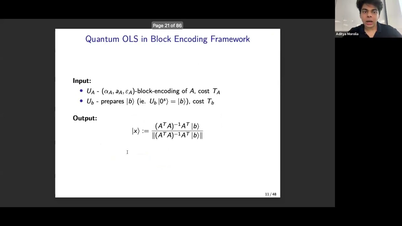Quantum Regularized Least Squares