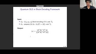 Quantum Regularized Least Squares
