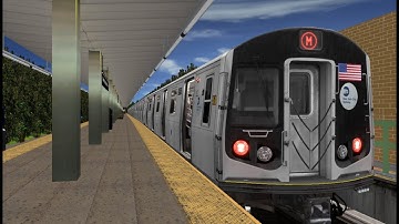 OpenBVE RP Multiplayer: Alstom R160A M to Forest HIlls-71 Avenue (Normal Route)