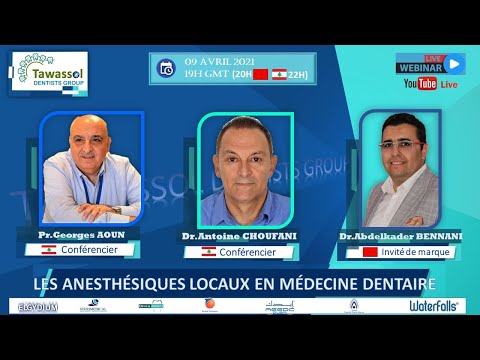 Les anesthésiques locaux en médecine dentaire