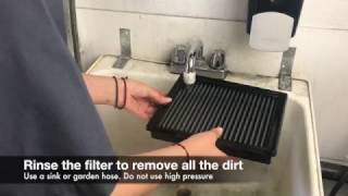 How To Clean An Afe Power Pro 5R Oiled Flat Panel Filter