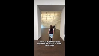 Step inside Christo and Jeanne-Claude’s new exhibition at Gagosian London ☁️💭