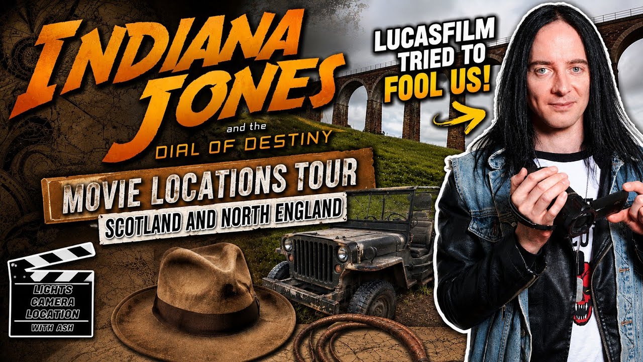 Indiana Jones And The Dial Of Destiny Movie Locations Tour Scotland and ...