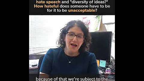 New University - Free Speech - Question 1