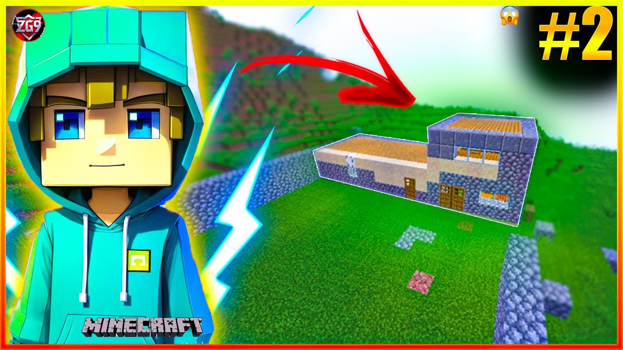 MINECRAFT SURVIVAL THE BIGGEST HOUSE EVER! [EP. 2] - YouTube
