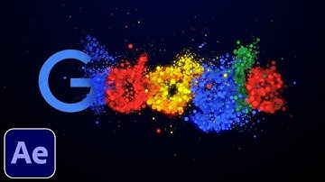Particle Logo Reveal Animation Tutorial After Effects | Particle Text Animation | Particular