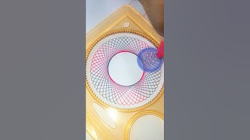 Spirograph Make | #spirograph #shorts #Atik_official 🥀🥀