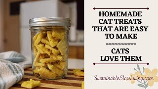 Make HEALTHY Cat Treats That Your Cat Will Go Crazy For [Just 3 Ingredients]