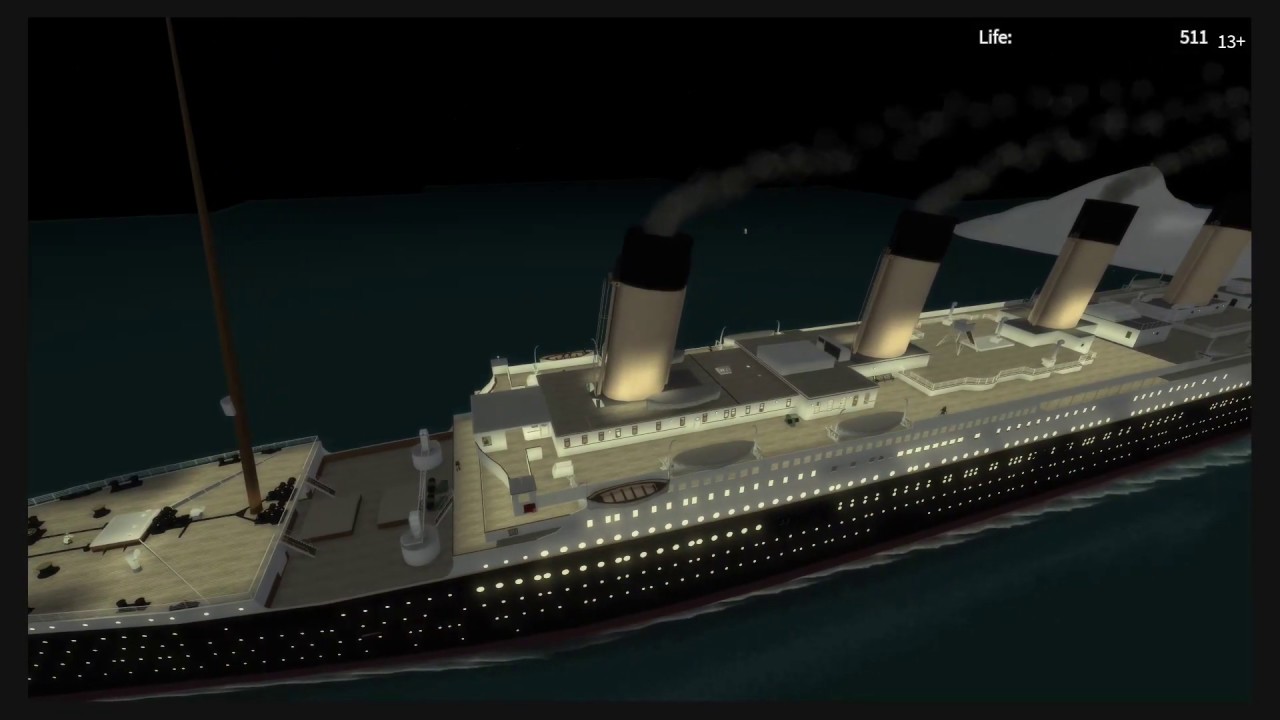 Roblox Titanic Realistic Water Update Youtube