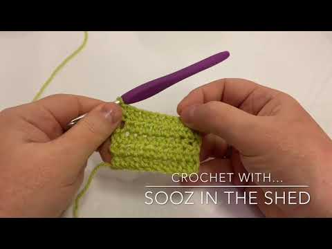 How to do a UK Half Treble Crochet