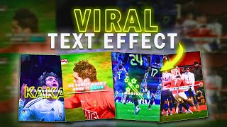 After Effects | Football Text Animation (FREE PRESETS).