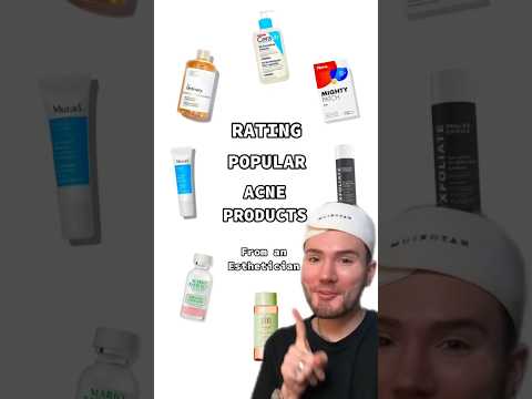 POPULAR ACNE PRODUCTS!😱 (follow for more!💗) #acne #skincare #skincareroutine #beauty #skin