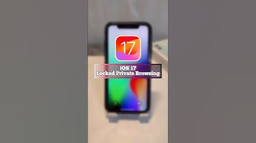 iOS 17 Private Browsing Mode in Safari New Feature #ios17features #iphone #ios17 #iphone15promax