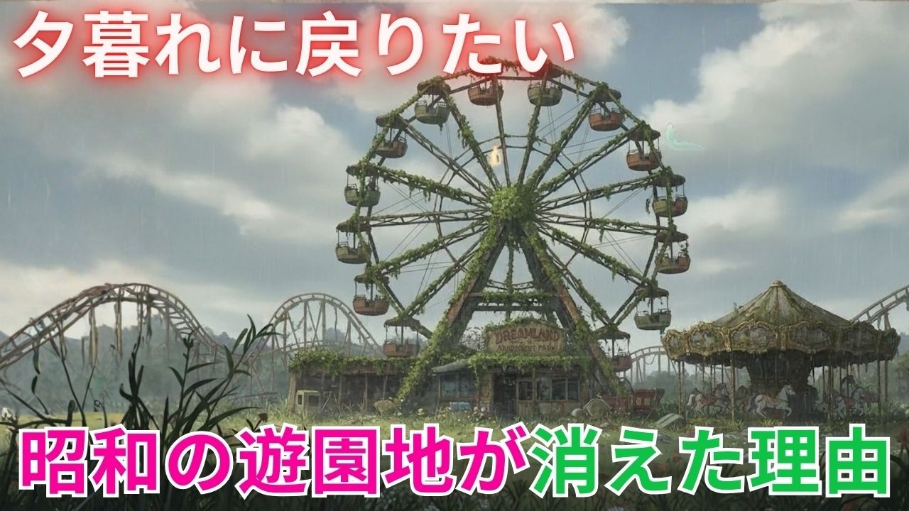 なぜ昭和の遊園地は、あれほど身近だったのに私たちの記憶だけを残して静かに姿を消したのでしょうか