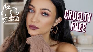 CRUELTY FREE + AFFORDABLE BERRY MAKEUP LOOK | Stephanie Ledda