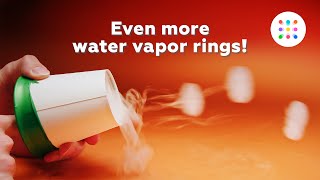 Water vapor rings