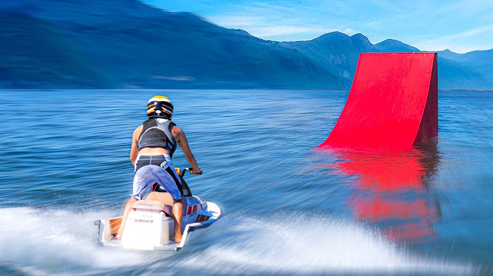 Cheap Jetski vs Massive Jump