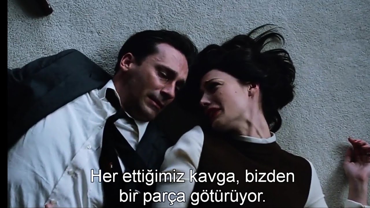 Don and Megan are fighting -MADMEN -. Season 5 Episode 6