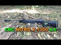 🔴 carabina de pressão - CBC Nitro X 1300 4.5 - Disparos