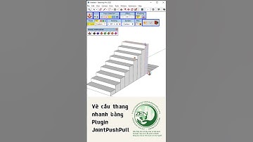 Sketchup Plugin Joint PushPull #shorts