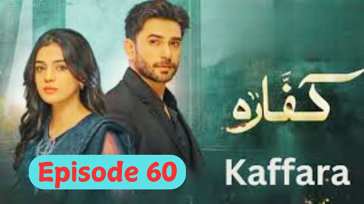Kaffara Episode 60||  [Eng Sub] - Ali Ansari - Laiba Khan - Zoya Nasir - 23nd September 2024