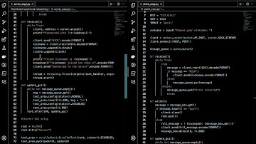 TCP sockets chat app
