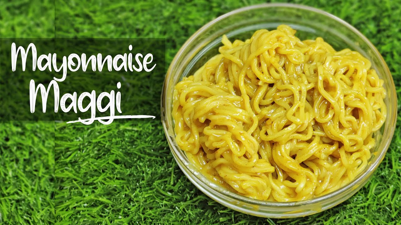 Mayonnaise Maggi How to Make Mayonnaise Maggi YouTube