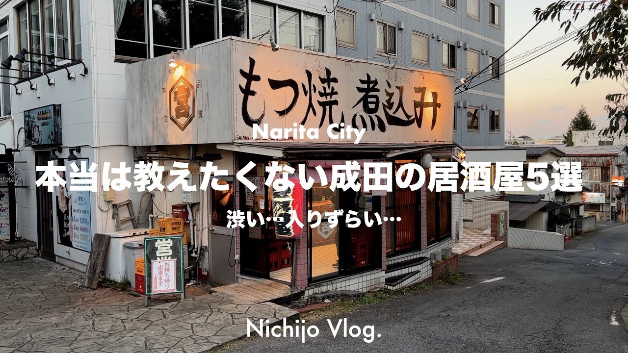 【成田市】隠れた居酒屋5店で最強1人飲み！ビールに合う悪魔的もつ焼きからパクチーMAX餃子まで紹介します！