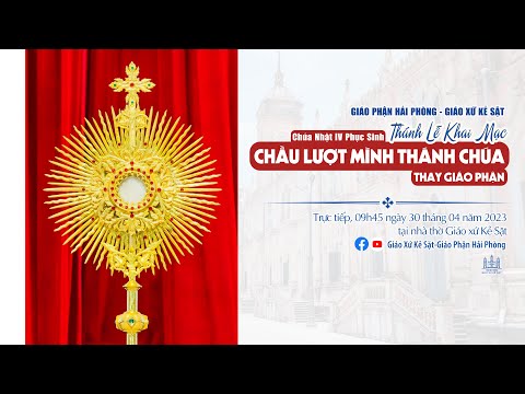 TRỰC TUYẾN : GIÁO XỨ KẺ SẶT CHẦU MÌNH THÁNH THAY GIÁO PHẬN.