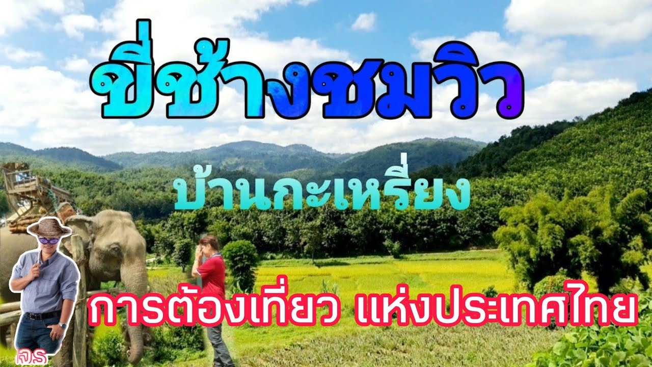 ปางช้างกะเหรี่ยงรวมมิตร  Update New  ขี่ช้าง ชมดอยบ้านกะเหรี่ยง เชียงราย วิวสวยมาก ครั้งแรก!!! ที่ปางช้างกะเหรี่ยงรวมมิตร.