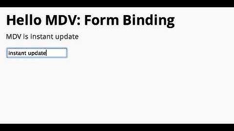 Data Binding example of Dart Web Components