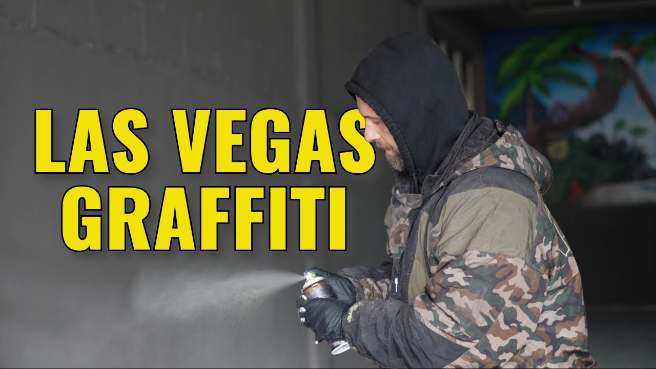 Las Vegas Graffiti - Fassadengestaltung einer Halle!