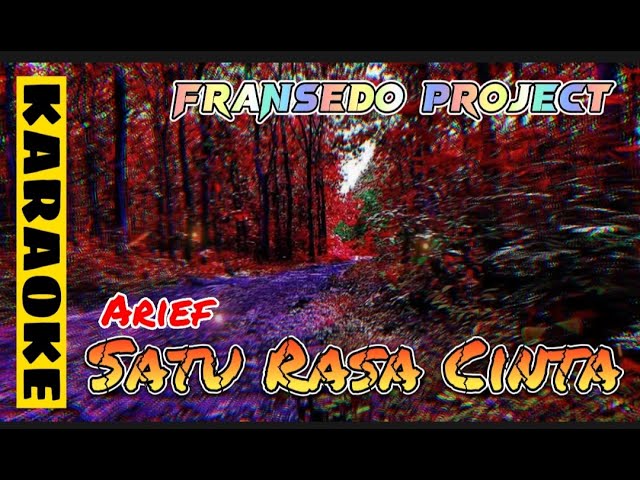 Arief - Satu Rasa Cinta (Karaoke Dangdut) class=