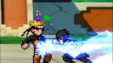 OG Iconic Fight Naruto VS Sasuke Final Battle But Its Mugen Jump Force