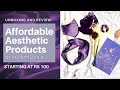Aesthetic Facemasks for Special Occasion✨| Aesthetic products from @shopbynebula| Unboxing & Review