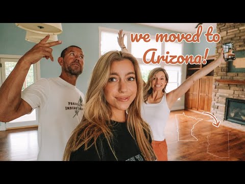 Moving vlog!! My parents moved to AZ!