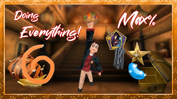 Doing EVERYTHING in Harry Potter 1+2 (PC)! - Max% Speedrun attempt (All Cards, Secrets, Beans +more)
